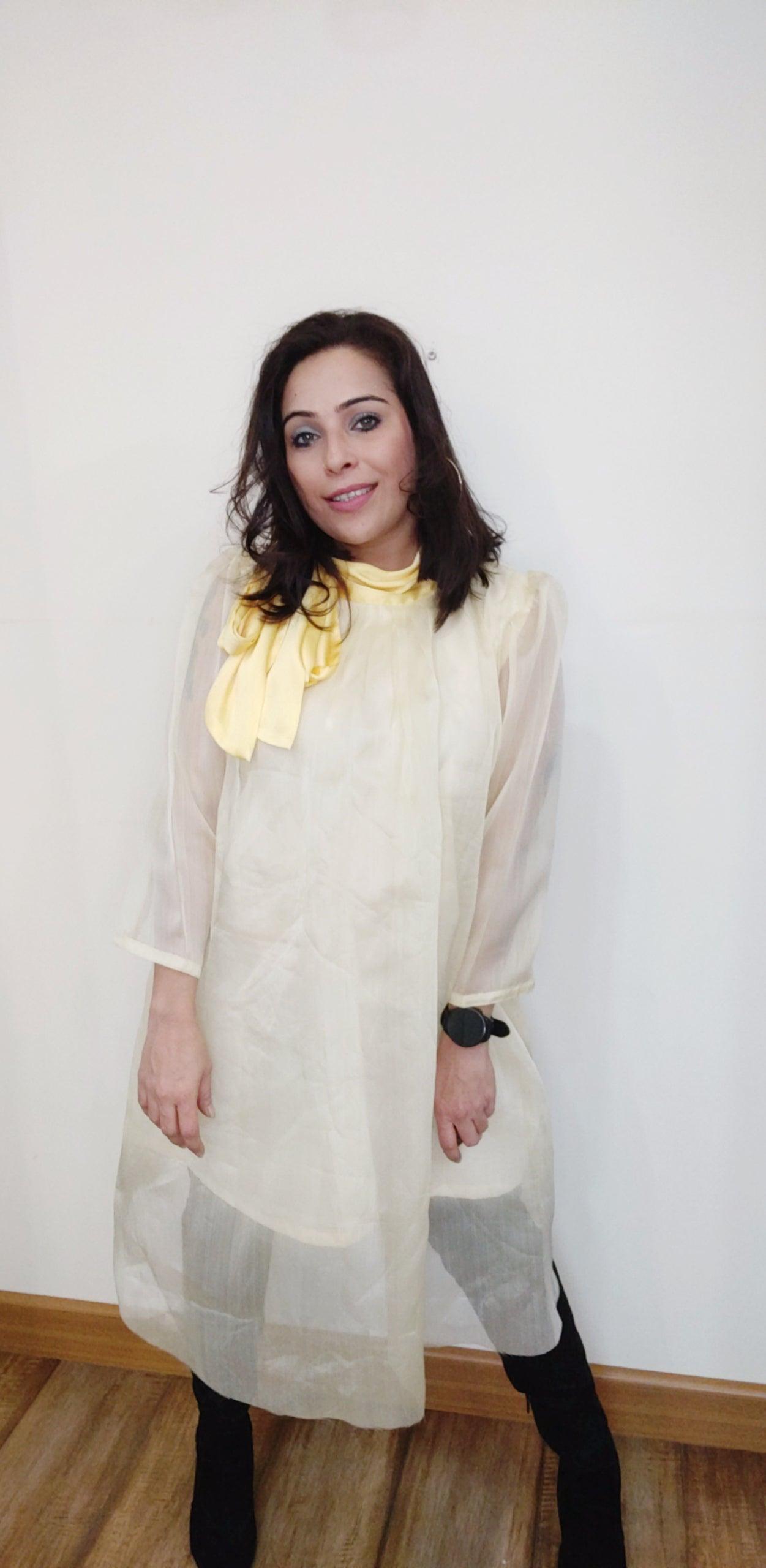 ORGANZA TUNIC DRESS